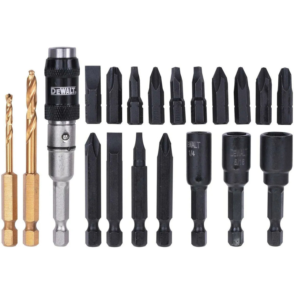 JOGO DE PONTAS PARA PARAFUSAR COM 20 PEÇAS DWMTCIR20 DEWALT