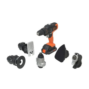 KIT FURADEIRA / PARAFUSADEIRA MATRIX 20V 6X1 MTX20K6A-BR BLACK & DECKER