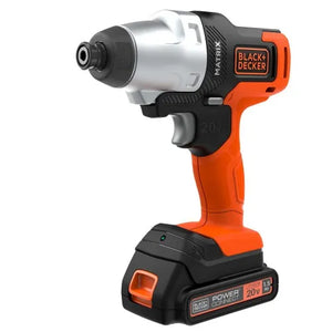 KIT FURADEIRA / PARAFUSADEIRA MATRIX 20V 6X1 MTX20K6A-BR BLACK & DECKER