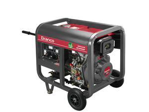 GERADOR DE ENERGIA A DIESEL BD8000EF 13CV  MONOFÁSICO 90314593 BRANCO