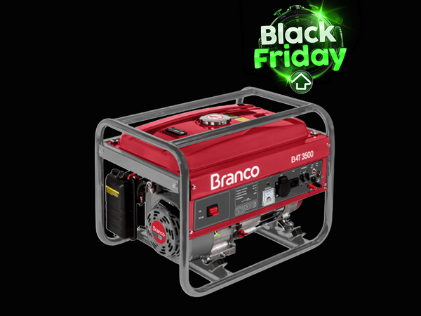 GERADOR DE ENERGIA A GASOLINA B4T 3500 90315540 BRANCO