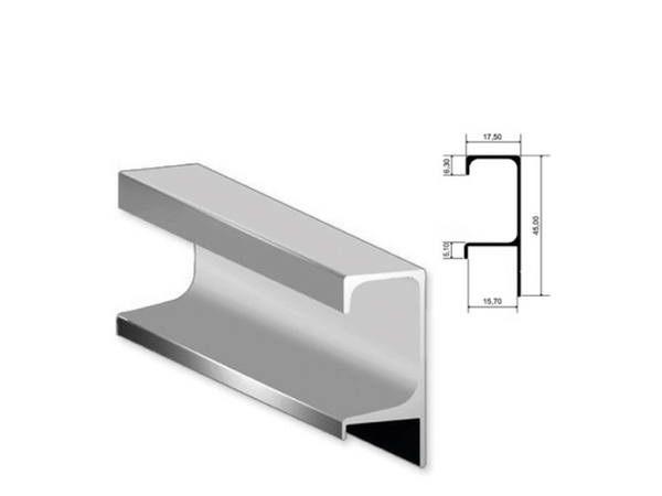 PUXADOR 5038-SP47 30MM 6 METROS PAUMA