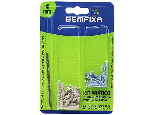 KIT PRÁTICO 4MM 3368 BEMFIXA