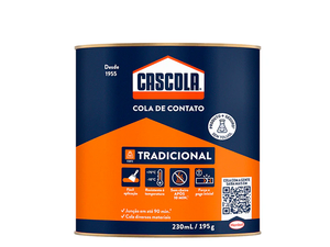 COLA DE CONTATO CASCOLA 195GR SEM TOLUOL