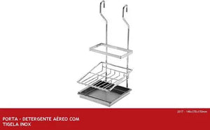 PORTA DETERGENTE 140X370X150M 2017 CROMADO SCHMITT
