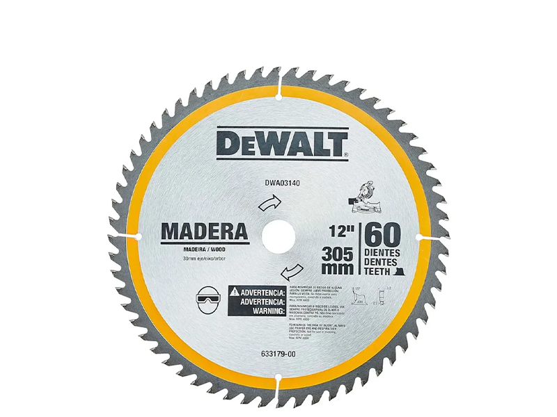 DISCO DE SERRA CIRCULAR 12" 305X30MM 60 DENTES PARA MADEIRA DWA03140 DEWALT