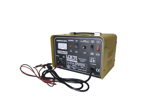 CARREGADOR DE BATERIAS LCB-25 220V LYNUS