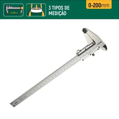 PAQUÍMETRO UNIVERSAL 0-200MM ST91502SC SATA
