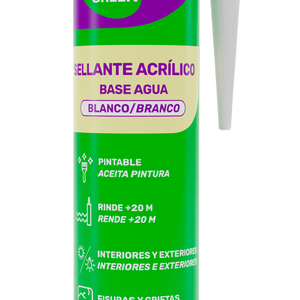 SILICONE SELANTE MULTIUSO BASE D'ÁGUA BRANCO 430G AFIX