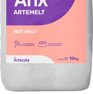 ADESIVO GRANULADO HOT MELT BRANCO 10KG 1824  AFIX