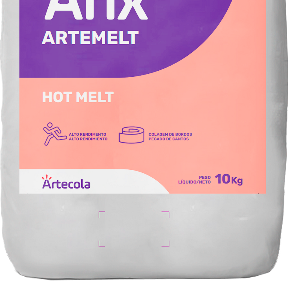 ADESIVO GRANULADO HOT MELT BRANCO 10KG 1824  AFIX