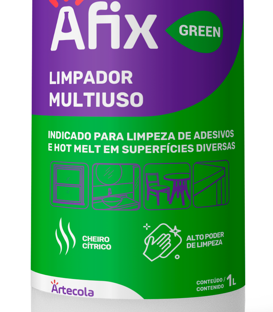 LIMPADOR MULTIUSO 1LT 1000427 AFIX GREEN