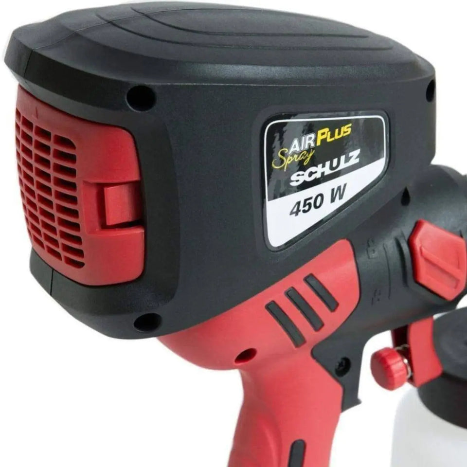 PISTOLA DE PULVERIZAR AIR PLUS SPRAY 450W 220V SCHULZ