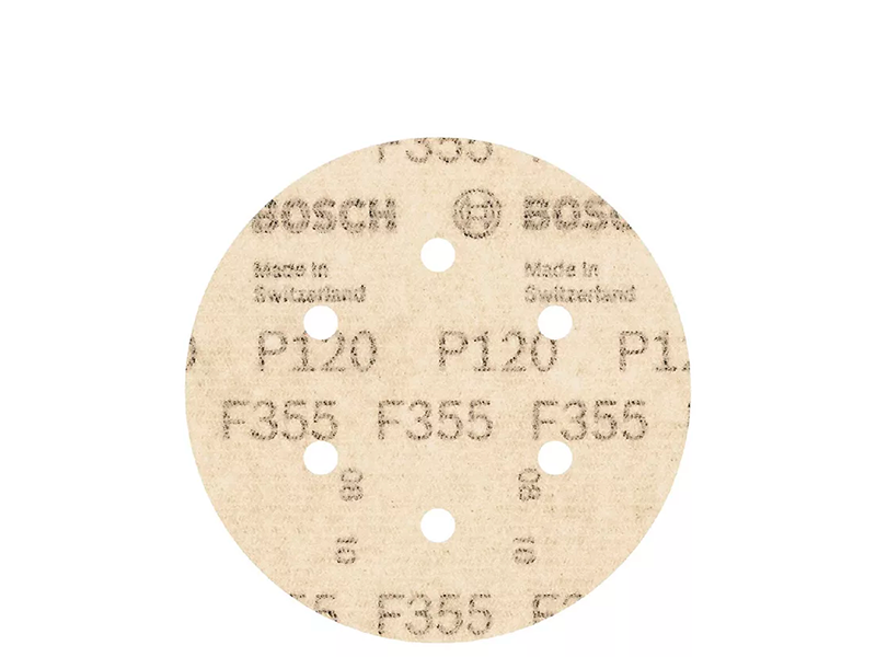 DISCO DE LIXA 150MM GR120 COM 5 PEÇAS 2608605126 BOSCH
