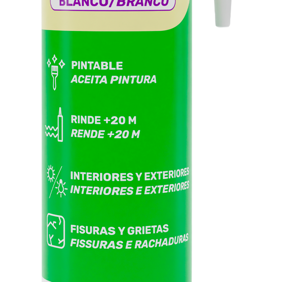 SILICONE SELANTE ACRÍLICO FIXA ESPELHO BRANCO 400G AFIX