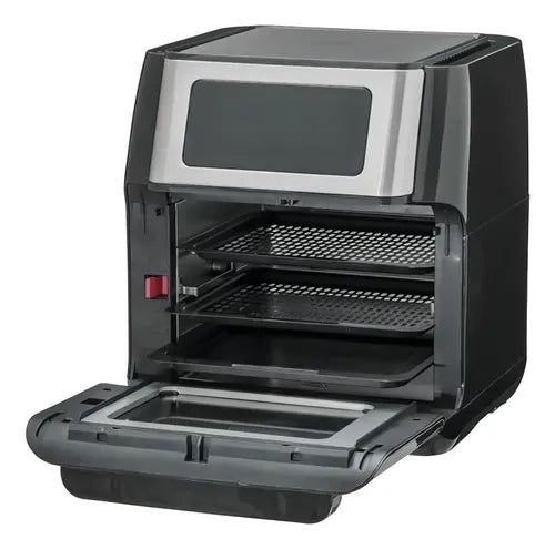 FRITADEIRA AIR FRYER OVEN 5 EM 1 GOURMAND GRIS AFO12G 4LT 220V BLACK & DECKER