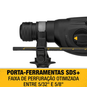 MARTELETE PERFURADOR/ROMPEDOR SDS PLUS 1" 20V DCH133B-B3 SEM BATERIA DEWALT