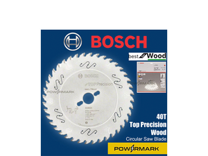 DISCO DE SERRA CIRCULAR TOP 250MM 10" 40 DENTES 2608642111 BOSCH