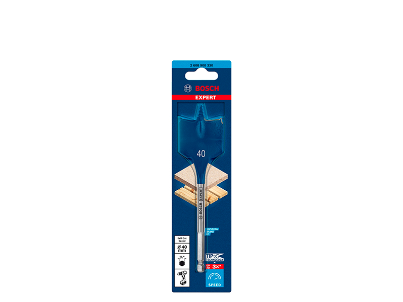 BROCA CHATA MADEIRA SELFCUT 40X152M 2608900330 BOSCH
