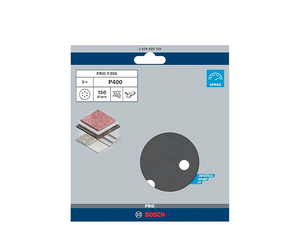 DISCO DE LIXA 150MM GR400 COM 5 PEÇAS 2608605130 BOSCH
