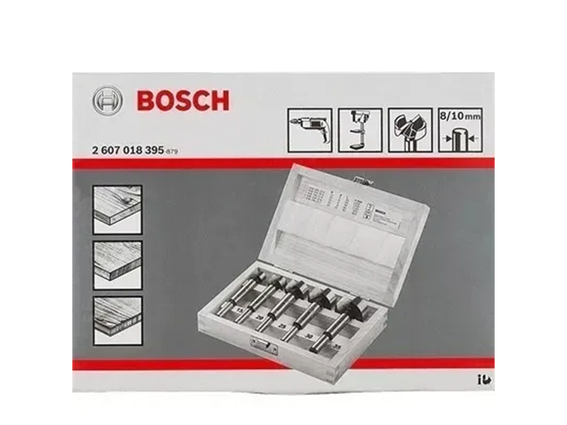KIT FRESAS FOESTNER 15 A 35MM COM 5 PEÇAS 2607018395 BOSCH