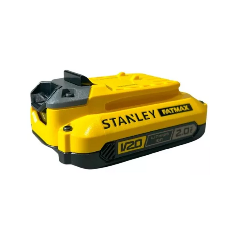 KIT 2 BATERIAS+CARREGADOR+BOLSA 20V SCB222CK-BR STANLEY