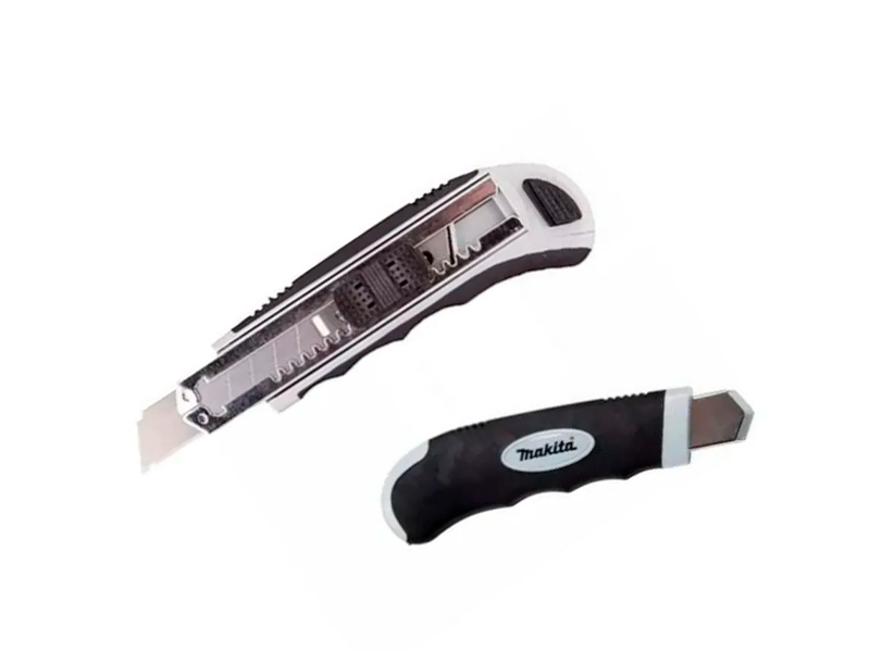 ESTILETE RETRÁTIL COM 8 LÂMINAS D-58855 MAKITA