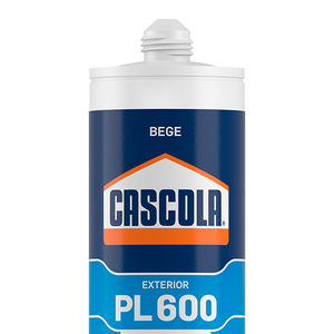 CASCOLA MONTA E FIXA PL600 375G EXTERIOR BEGE