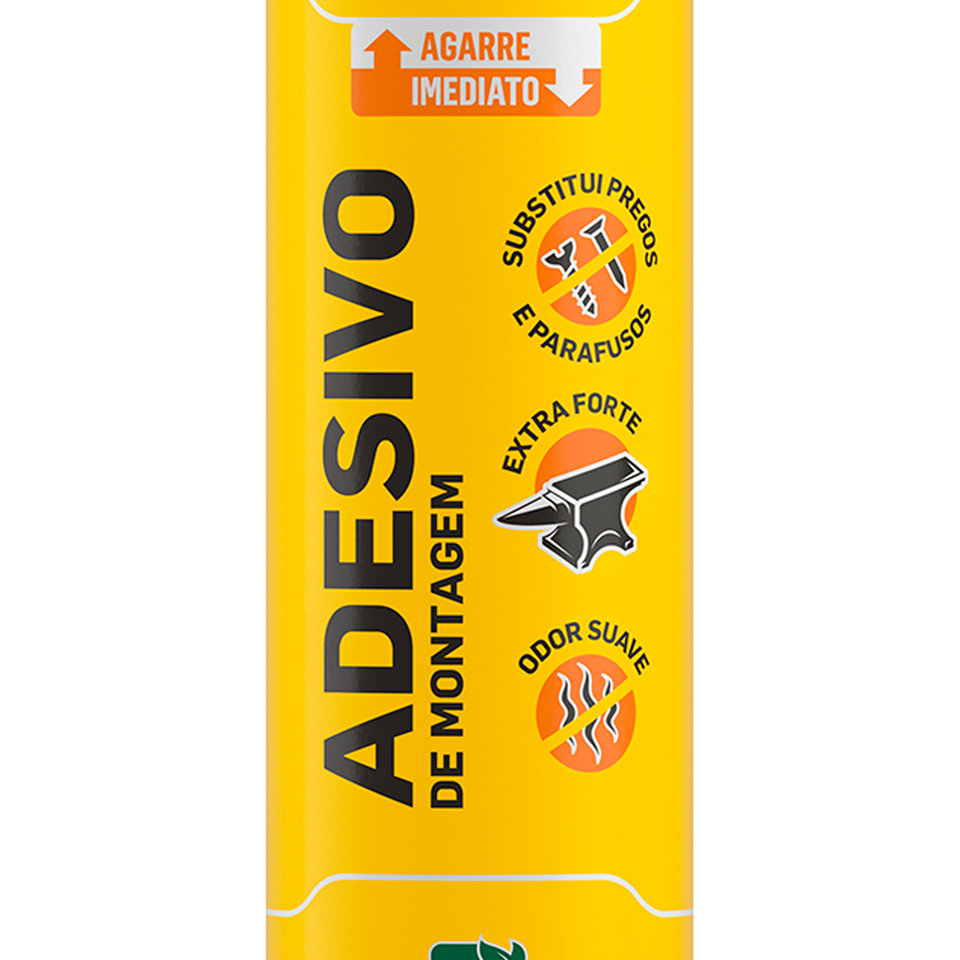 CASCOLA MONTA E FIXA PL500 360G INTERNO BRANCO