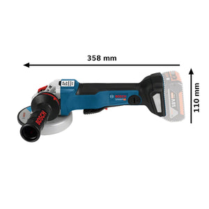 ESMERILHADEIRA ANGULAR 18V 5" GWS-18V10 PCLBX SEM BATERIA BOSCH