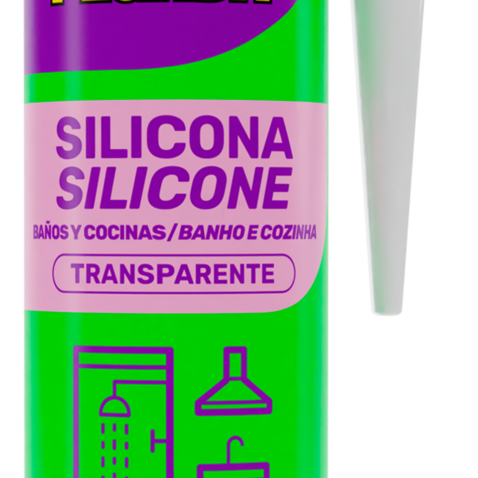 SILICONE ACÉTICO PEGADIT TRANSPARENTE 267GR AFIX