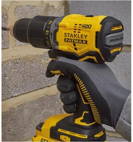 KIT PARAFUSADEIRA/FURADEIRA 20V COM 100 PEÇAS SBD715C2KA-BR STANLEY