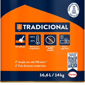 COLA DE CONTATO CASCOLA 14KG SEM TOLUOL
