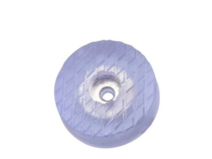 SAPATA SILICONE 18MM TRANSPARENTE COM ARRUELA  MAX18