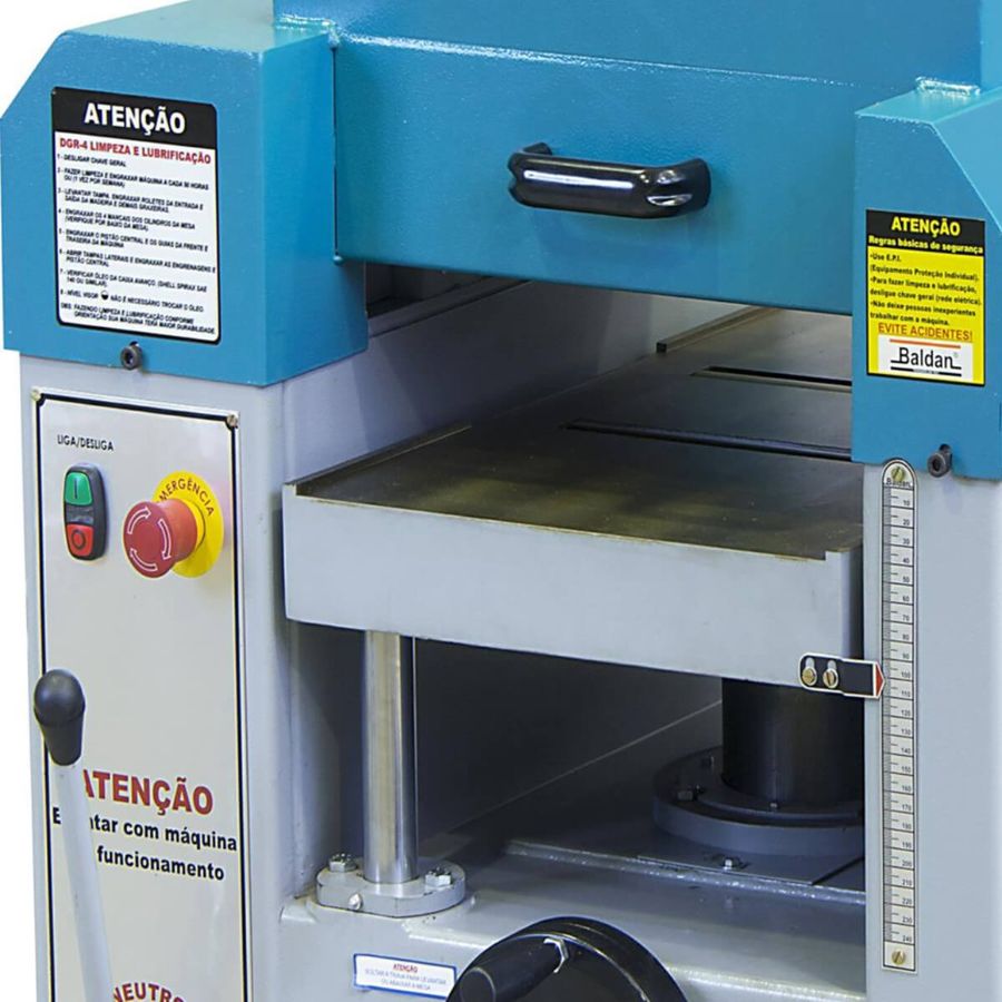 PLAINA DESENGROSSADEIRA DGR-4 TRIFÁSICA 5CV 220V BALDAN