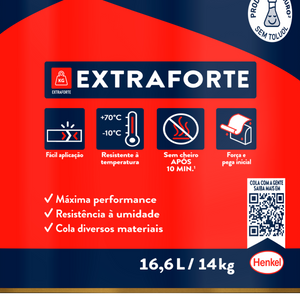 COLA DE CONTATO CASCOLA EXTRA 14KG SEM TOLUOL