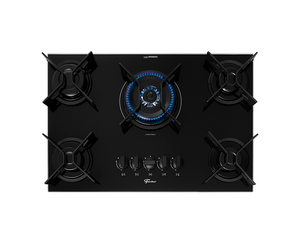 FOGÃO COOKTOP A GÁS 5Q TC FITLINE 36340.102674 BIVOLT FISCHER
