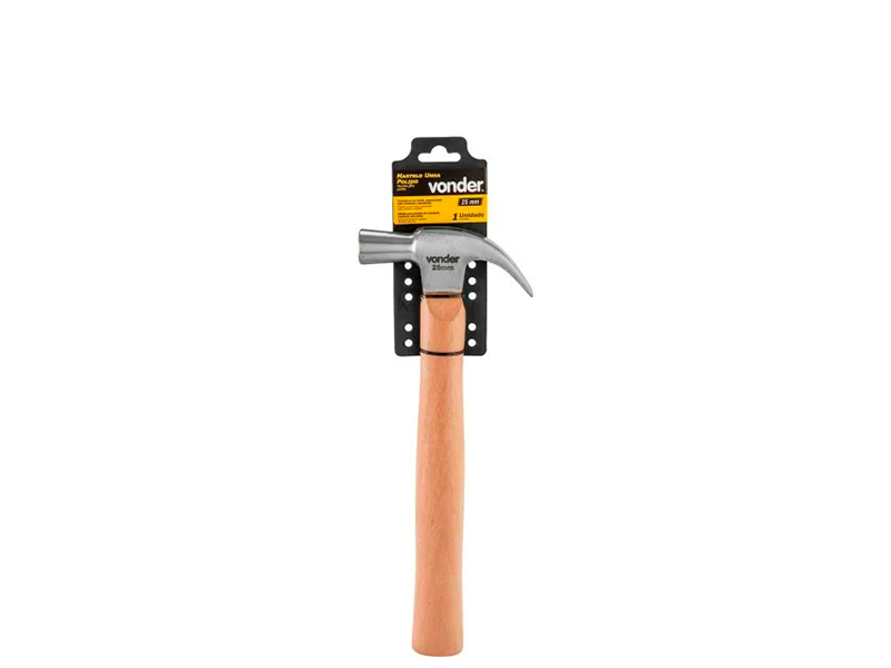 MARTELO UNHA 25MM POLIDO 3588025000 VONDER