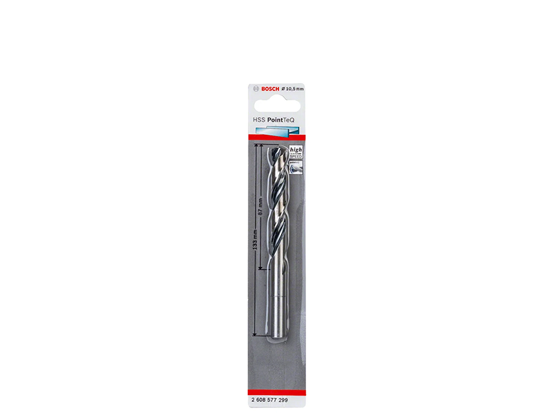 BROCA HSS POINT TEQ 10.5MM 2608577299 BOSCH