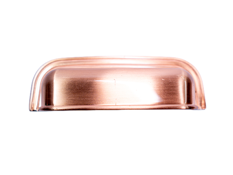 PUXADOR DUQUE 96MM COBRE ESCOVADO 16638 HASTVEL