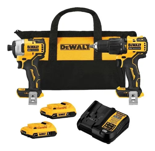 KIT PARAFUSADEIRA/FURADEIRA 20V DCK276D2 COM 2 BATERIAS DEWALT
