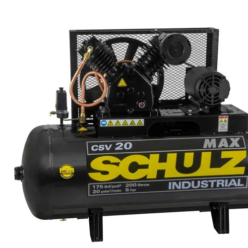 COMPRESSOR SCHULZ CSV 20MAX/200 5CV TRIFÁSICO 922.941-0