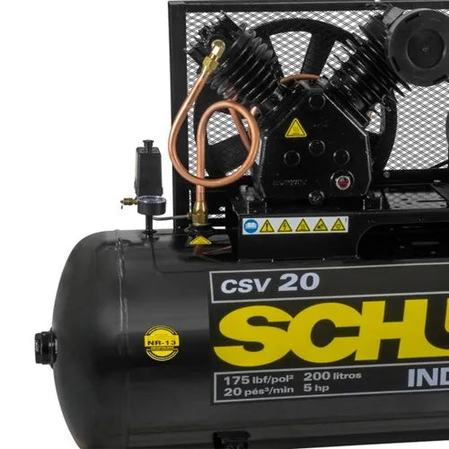COMPRESSOR SCHULZ CSV 20MAX/200 5CV TRIFÁSICO 922.941-0