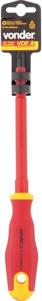 CHAVE DE FEBDA POZIDRIVE Nº3 5/16"X150MM 3554103150 VONDER