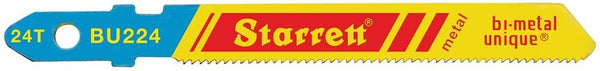 LÂMINA DE SERRA TICO-TICO BI-METAL BU224S 24D COM 2 PEÇAS STARRETT
