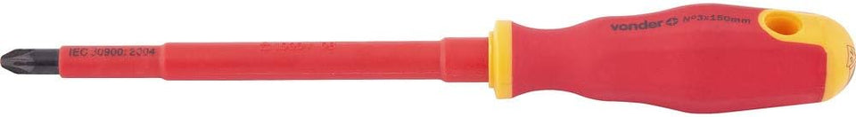 CHAVE DE FEBDA POZIDRIVE Nº3 5/16"X150MM 3554103150 VONDER