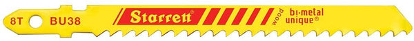 LÂMINA DE SERRA TICO-TICO PARA MADEIRA BU38 COM 2 PEÇAS STARRETT