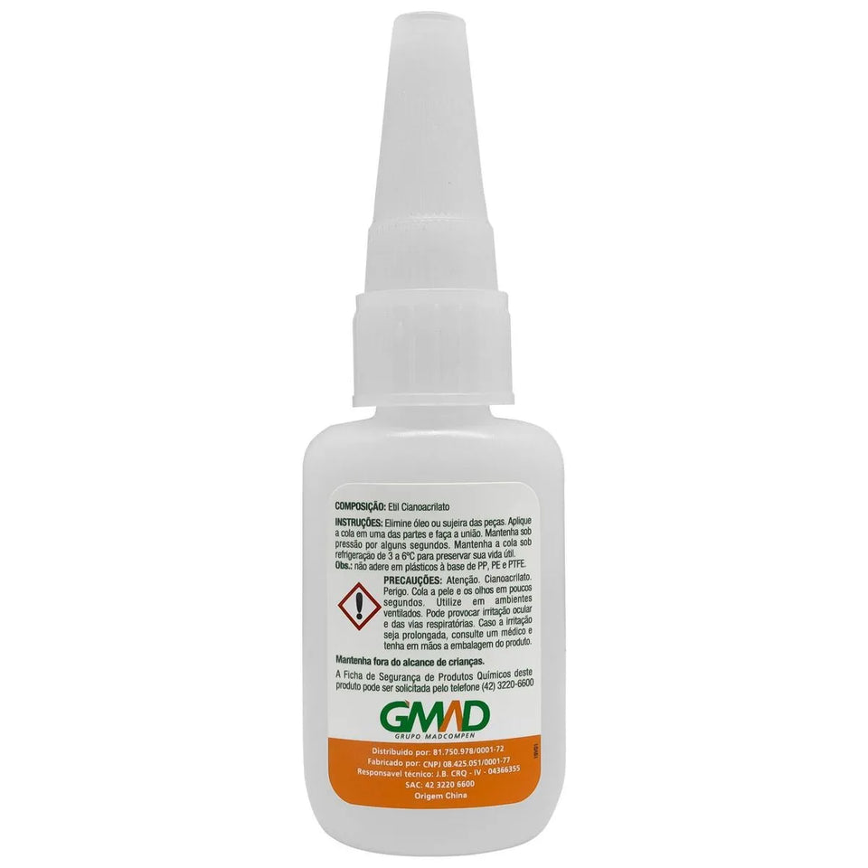 ADESIVO INSTANTÂNEO GMAD 20G