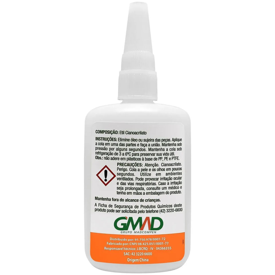 ADESIVO INSTANTÂNEO GMAD 100G