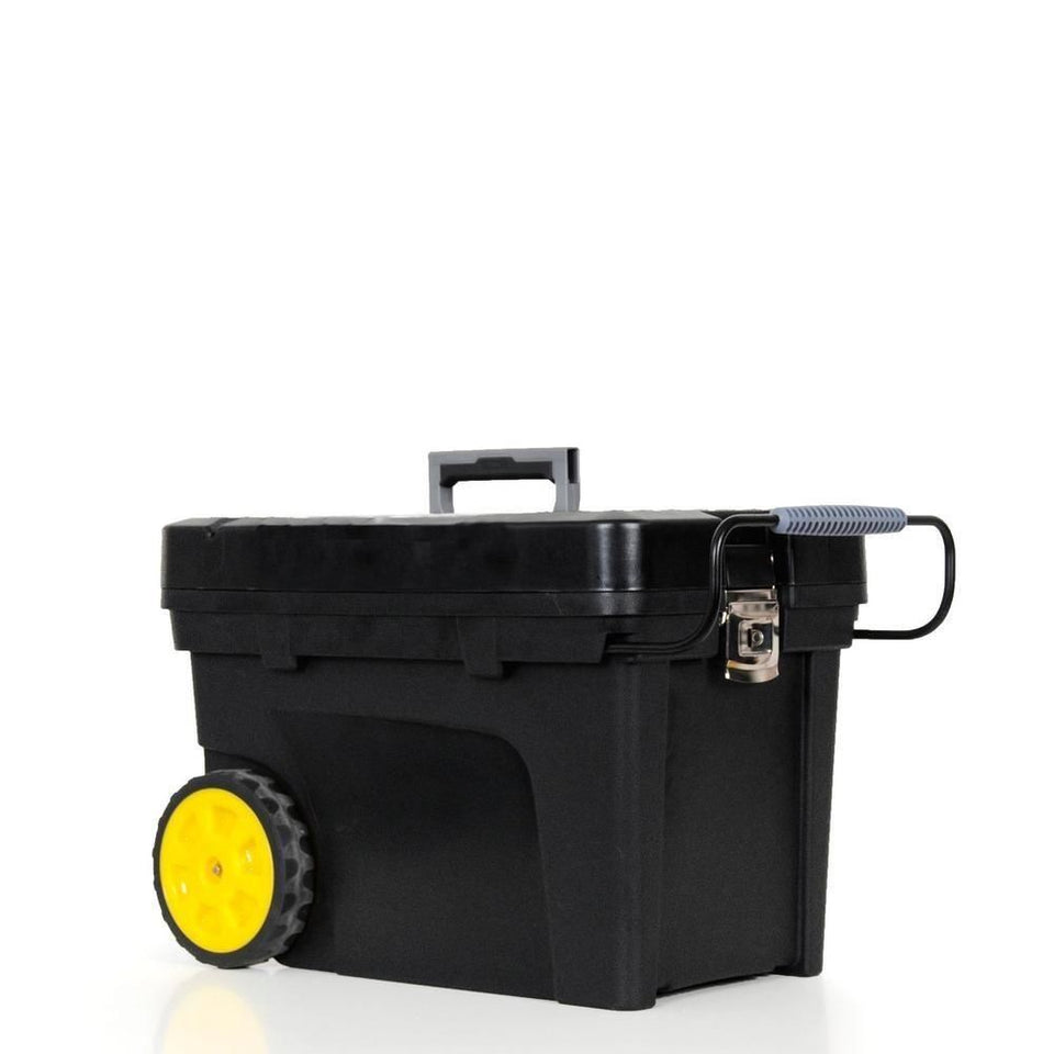 CAIXA PLÁSTICA PARA FERRAMENTAS COM RODAS 53LT STST33027 STANLEY